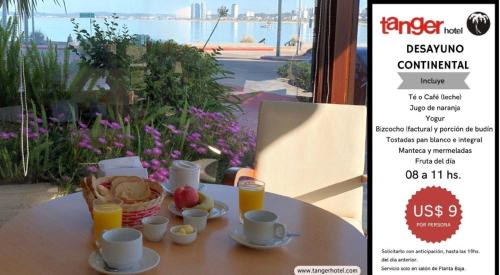 Certifikát, hodnocení, plakát nebo jiný dokument vystavený v ubytování Tanger Hotel