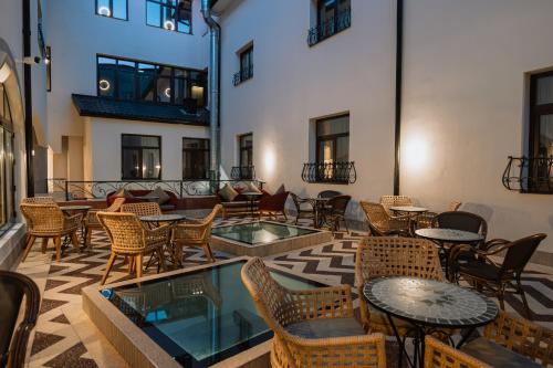 Et opholdsområde på Hotel Trianon