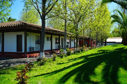 En have udenfor Hotel Colonial Maule Villa Alegre