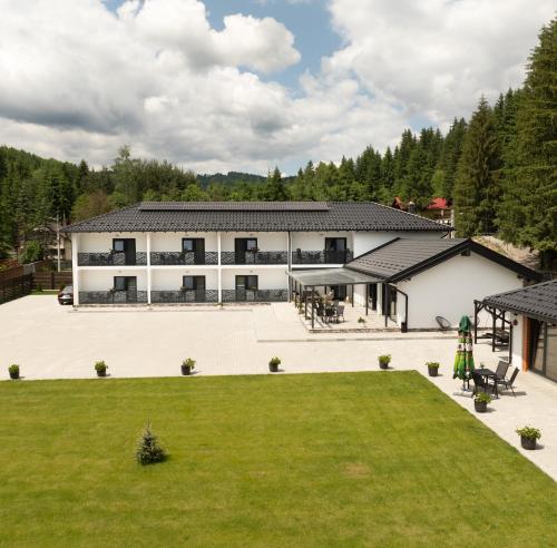 Budova, kde se penzion nachází