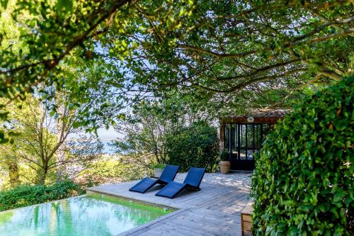 Maison Méditerranéenne dans les pins, Mont Saint Clair Sète