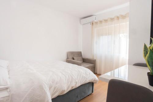 Postel nebo postele na pokoji v ubytování BS Apartment