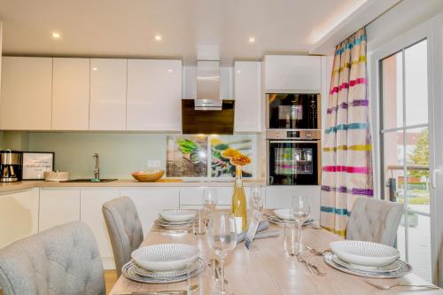 Køkken eller tekøkken på Alte Fischfabrik August 24