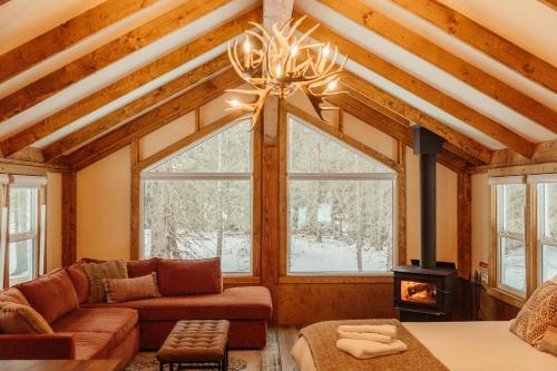 Et opholdsområde på Sundance By Basecamp