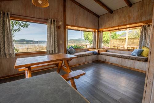 Naturlandskabet i nærheden af feriehuset