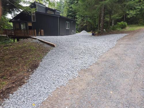 Het gebouw waarin het vakantiehuis zich bevindt