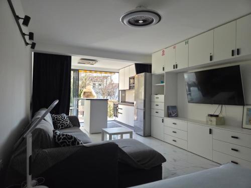 Et tv og/eller underholdning på Stinica apartma Paradise