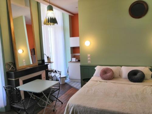 Llit o llits en una habitació de Cosy Aix