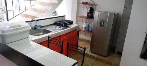 Nhà bếp/bếp nhỏ tại La Posada De Shaz En Norcasia