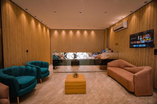 Khu vực ghế ngồi tại Troy Resorts and wellness