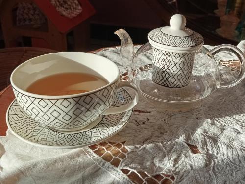 Kaffe- og tefaciliteter på Villa Les Violettes