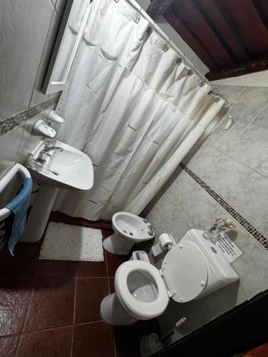 Et badeværelse på Amanecerenunsueñoyacanto