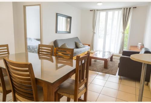 Posezení v ubytování Condominio Espacio Uno Fco de Aguirre