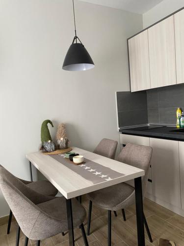 Køkken eller tekøkken på Residence Hill Chill on Kop Apartment