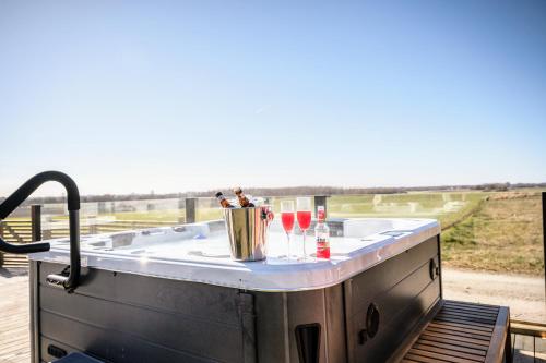 Nápoje v ubytování Private Villa near Lund with Garden & Spa