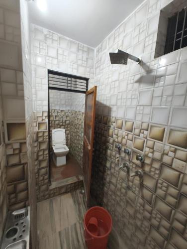 Phòng tắm tại Vb Hotel