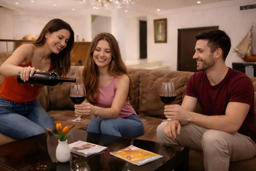 Gæster der bor på Da Vinci Boutique Hotel