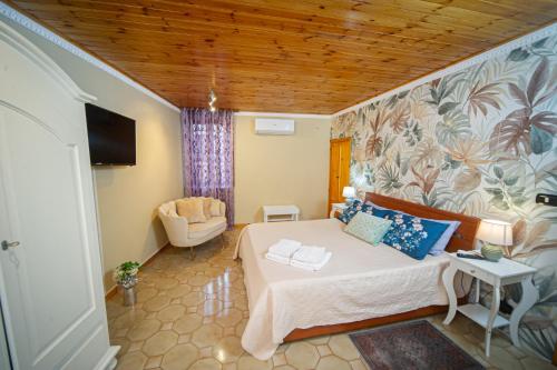 TV/trung tâm giải trí tại Casa Vacanze Romana 19