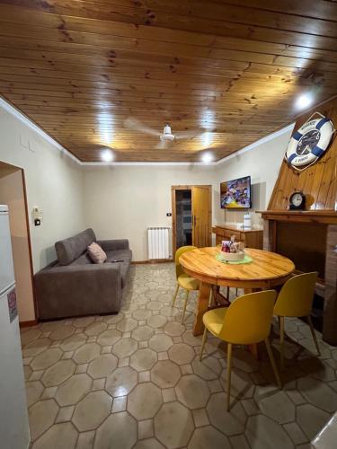 Khu vực ghế ngồi tại Casa Vacanze Romana 19