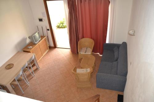 Χώρος καθιστικού στο Porto Antigo Hotel BB