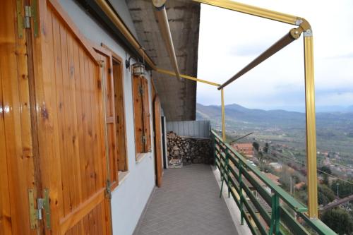 Balkón alebo terasa v ubytovaní Apartment De Gasperi