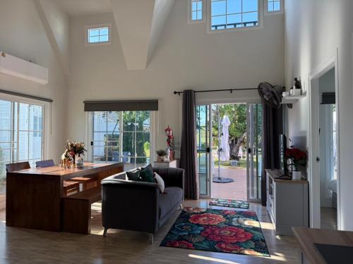 Et opholdsområde på Samonrada home stay Khao yai