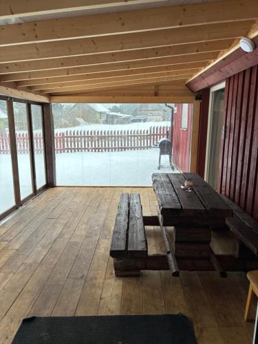 Een zitgedeelte bij Vesilinnu