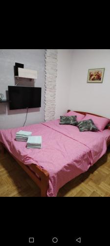 Llit o llits en una habitació de Studio Jovana