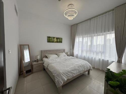 En eller flere senge i et værelse på Silicon Heights II