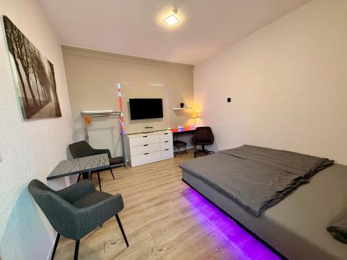 TV/trung tâm giải trí tại Stadtmitte im Zentrum von Itzehoe aber ruhig