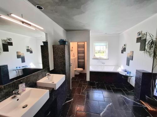 Et badeværelse på Guesthouse Rijsbergen_Zundert