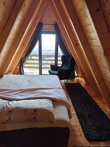 En eller flere senge i et værelse på Vezirove zore