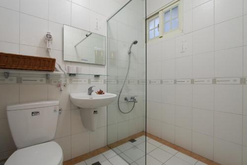 Koupelna v ubytování Star Shine B&B