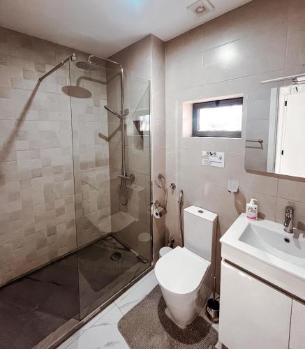 Koupelna v ubytování Boa Mindelo City