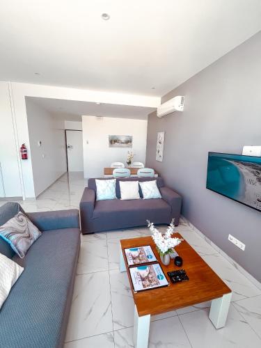 Postel nebo postele na pokoji v ubytování Boa Mindelo City