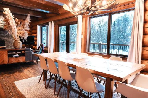 Foto dalla galleria di Rustic Chalet & Serenity in Mont Blanc a Saint-Faustin