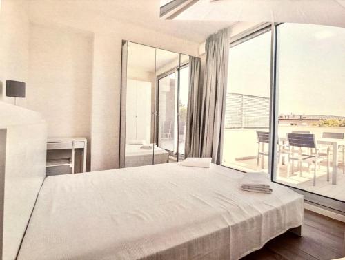 Postel nebo postele na pokoji v ubytování Rodi 3