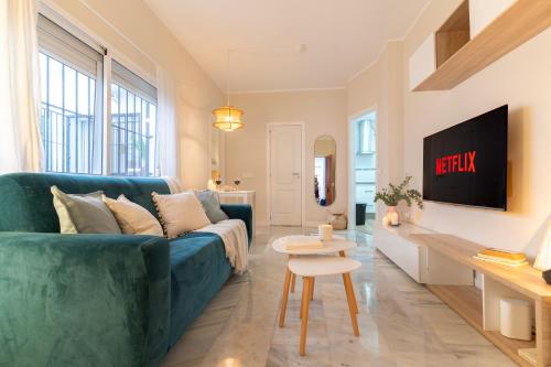 Encantador apartamento céntrico con patio