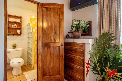 Et badeværelse på Hotel Zandoyo Bed & Breakfast