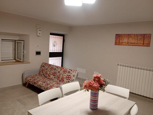 Khu vực ghế ngồi tại Casa Vacanze Giulietta