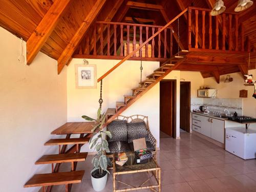 Køkken eller tekøkken på Chalet Alpino en las Sierras