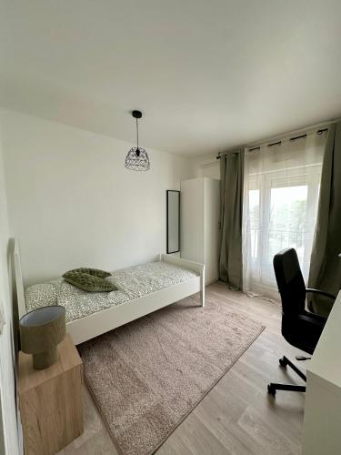 Appartement Verzy - 3 chambres - Résidence calme - Tout équipé - Proche centre de Reims, 7min en voiture