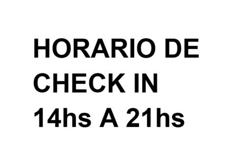 een tekstvak met de woorden Honda BC check-in heeft bij Casa Calamo Hotel in Treinta y Tres