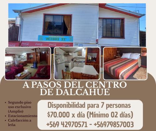 Ein Haus zum Verkauf in Manaos del Centro de Daelento in der Unterkunft Casa a pasos del Centro de Dalcahue in Dalcahue