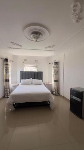 Postel nebo postele na pokoji v ubytování Casa Schatz