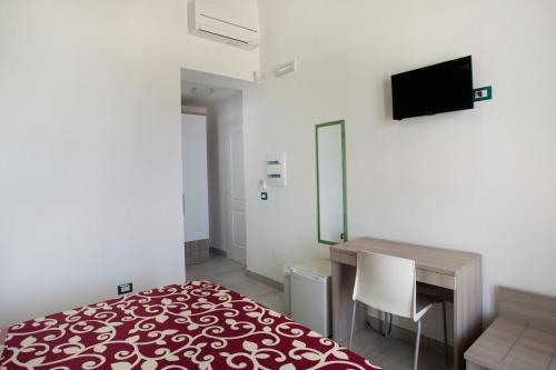 Μια τηλεόραση ή/και κέντρο ψυχαγωγίας στο B&B A due Passi dal Mare