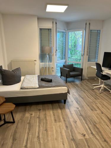 Een zitgedeelte bij Check In by BeOne