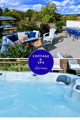 LE CEMAROSE Cottage & Spa Terrace Garden & lovely View