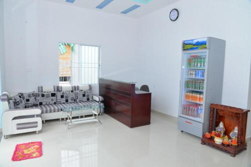 Posezení v ubytování Xuan Anh Guesthouse