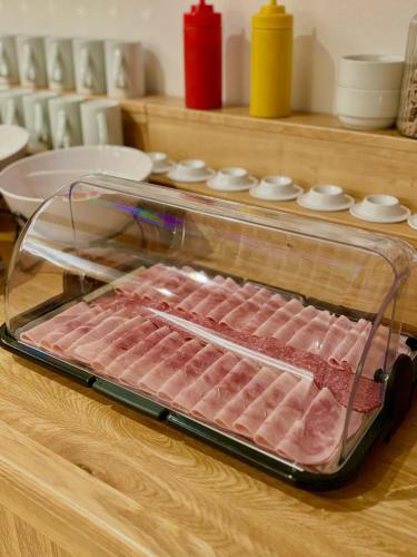 Mad på pensionatet eller i nærheden